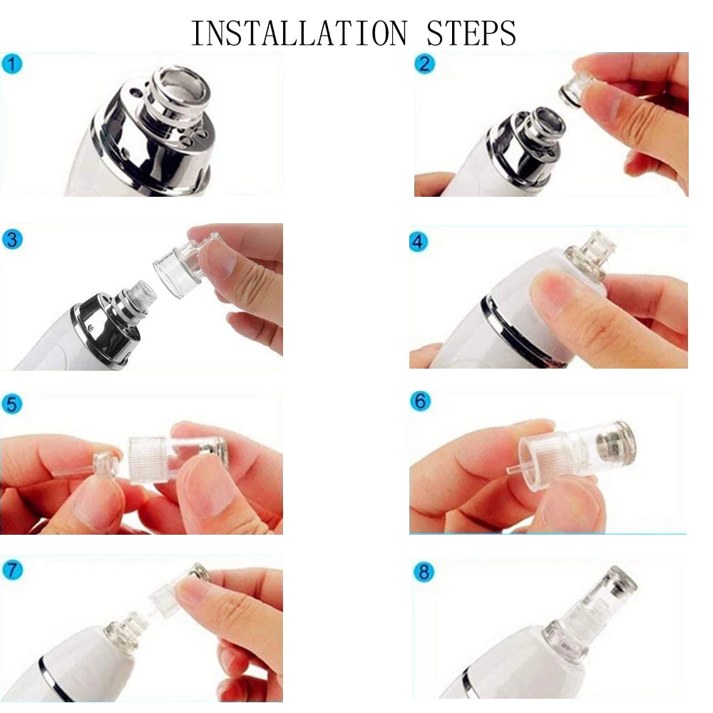 Diamantslipning Dermabrasion peeling med vacuum